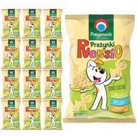Przysnacki Reksio Prażynki lekko solone 95 g x 12 sztuk