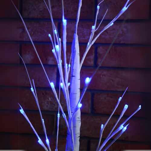 BRZOZA 144 LED DRZEWKO ŚWIATEŁKA DIODY DEKORACJA PROGRAMATOR 180 CM Zimna na Arena.pl