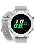 SMARTWATCH UNISEX Pacific 17-1 Bransoleta - srebrna + dodatkowy PASEK