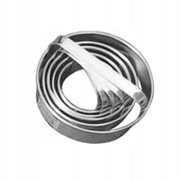 Wykrawacze do ciastek uszek pierogów pączków wykrawacz wykrojnik 5 sztuk