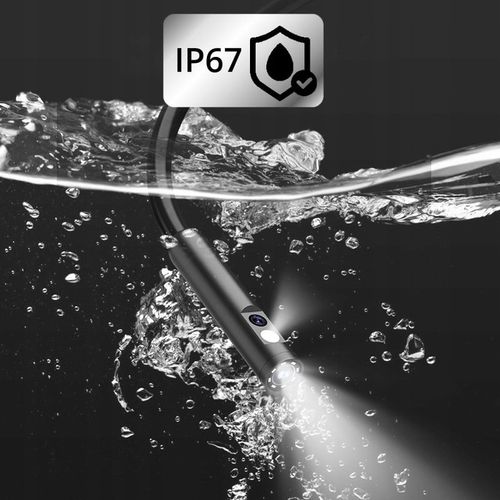 KAMERA INSPEKCYJNA ENDOSKOP WiFi Android iOS DUO LED WARSZTATOWA 5m PRZEWÓD na Arena.pl