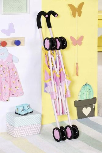 BABY born Wózek Spacerówka dla lalek z TORBĄ siatką składana 828663 na Arena.pl