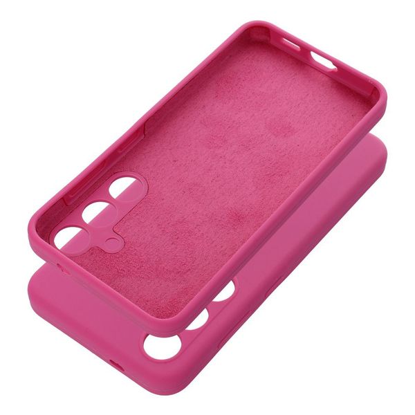 Futerał SILICONE 2mm do HONOR X8C róż zdjęcie 1