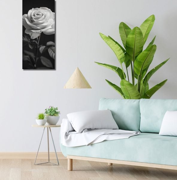 Obraz 30x70cm Płatki Róż zdjęcie 2
