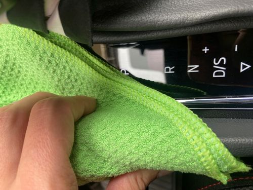 CarGlowGoods Storm mikrofibra waflowa do szyb w aucie szkła okien 40x40 3x na Arena.pl