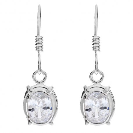 SREBRNY KOMPLET Z CYRKONIAMI SREBRO PRÓBY 925 zdjęcie 2