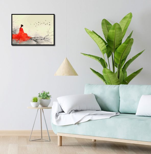 Plakat 55x40cm Diva Na Gałęzi zdjęcie 4