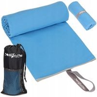 SZYBKOSCHNĄCY RĘCZNIK PLAŻOWY Z MIKROFIBRY DUŻY XL