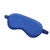 maska na oczy do spania elegant satynowa kobaltowa 20 x 9 cm opk10kob