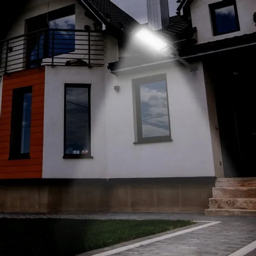 LAMPA SOLARNA ULICZNA LED Z CZUJNIKIEM RUCHU 360W na Arena.pl