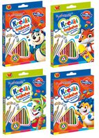 Kredki Bambino Ołówkowe 18Kol 18Cm 2670 A'8