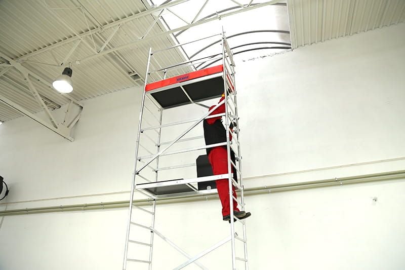 Rusztowanie aluminiowe ClimTec firmy KRAUSE - wysokość robocza 3m zdjęcie 6