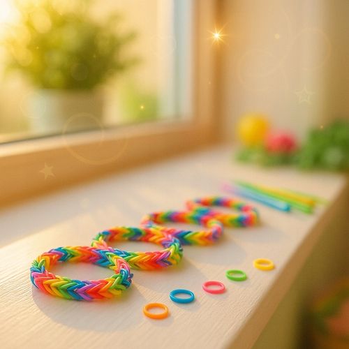 GUMKI DO ROBIENIA BRANSOLETEK DUŻY ZESTAW 6800 ELEMENTÓW XXL DLA DZIECKA HQ na Arena.pl