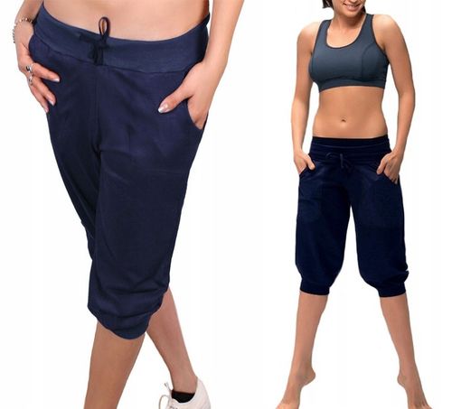 SPODNIE rybaczki ALLADYNKI duże A80 cappucino 4XL na Arena.pl