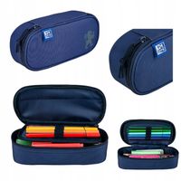 OXFORD PIÓRNIK KOSMETYCZKA OWALNA GRANAT