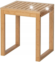 TABORET bambusowy NATURALNY uniwersalny klasyczny