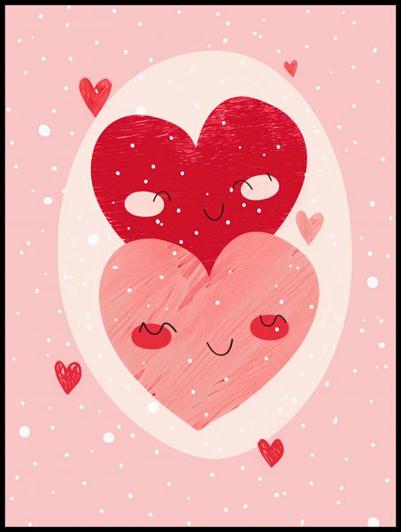 Plakat 75x100cm Ciepło Serca zdjęcie 2