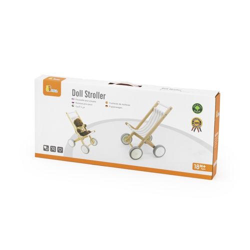 Drewniany Wózek Dla Lalek Spacerówka na Arena.pl