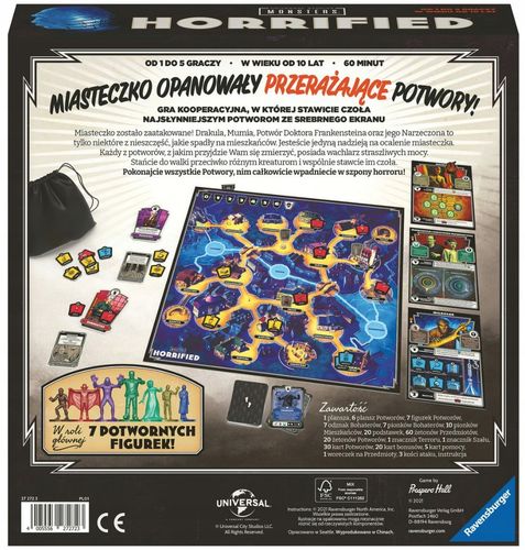 Gra planszowa Horrified Ravensburger na Arena.pl