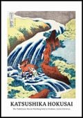 Plakat 70x100cm Design Yoshitsune, Hokusai Vintage do Salonu