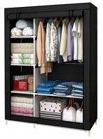 Szafa materiałowa tekstylna na ubrania składana 105x170x45 garderoba