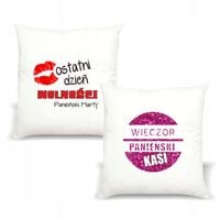 Poduszka z nadrukiem OSTATNI DZIEŃ WOLNOŚCI