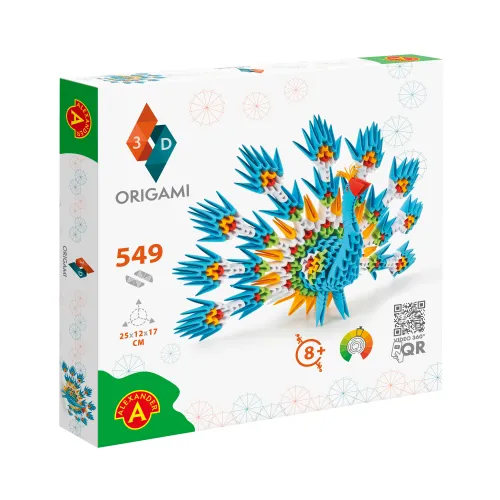 Origami 3D. Paw (549 elementów) na Arena.pl