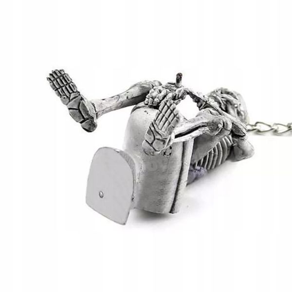 Breloczek NIe Pal Śmierć na Tronie Kościotrupek 3D Wucecik Kostucha Fajka zdjęcie 11