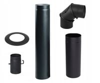 ZESTAW RUR PRZYŁĄCZENIOWYCH DO KOMINKA fi 150