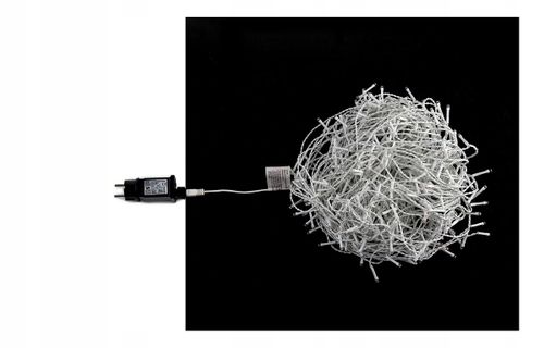 Lampki Choinkowe Sople 500LED 18M Białe Zimne CH34 EUROHIT Christmas na Arena.pl