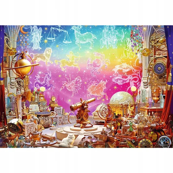 Puzzle 2 x 500 elementów. Kosmos i kryształy zdjęcie 2