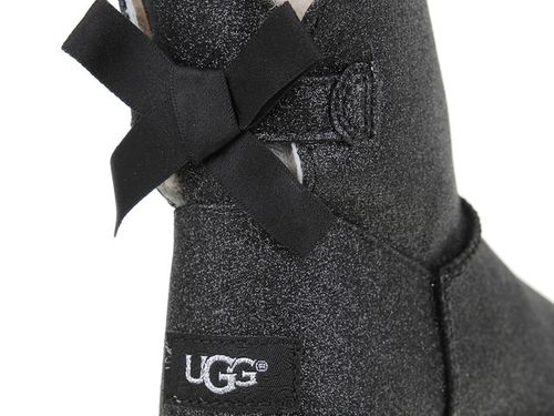 Buty UGG Mini Bailey Bow Sparkle 1100053-BLK - 41 na Arena.pl