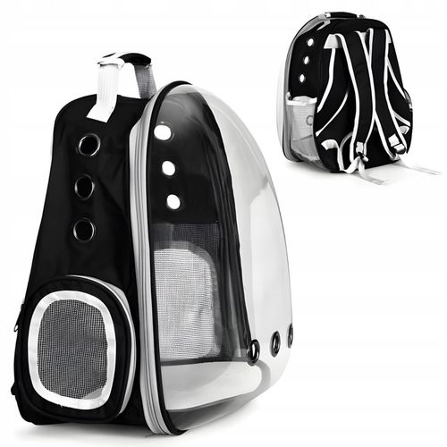 TRANSPORTER PLECAK TORBA PRZEZROCZYSTA DLA KOTA PSA ZWIERZĄT na Arena.pl