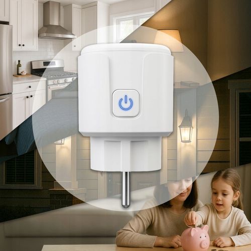 INTELIGENTNE GNIAZDKO WIFI SMART HOME TUYA WATOMIERZ PROGRAMATOR TIMER BLOW na Arena.pl