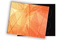 SZKLANA DESKA NA KUCHENKĘ 60x52 058A LISTKI