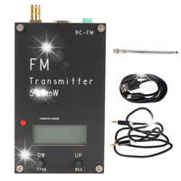 NADAJNIK FM 500 MW Z EKRANEM LCD 2000 M 500 MW NADAJNIK STEREO FM FM