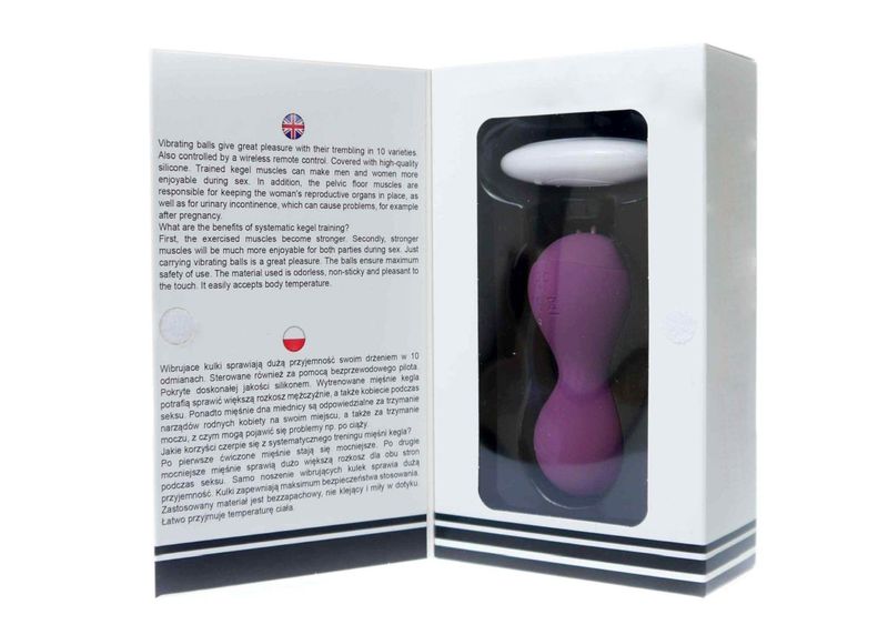 Kulki-Vibrating Silicone Kegel Balls Usb 10 Function / Remote Control zdjęcie 7