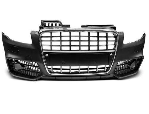 Zderzak AUDI A4 04-08 S-LINE CHROME BLACK PDC na Arena.pl