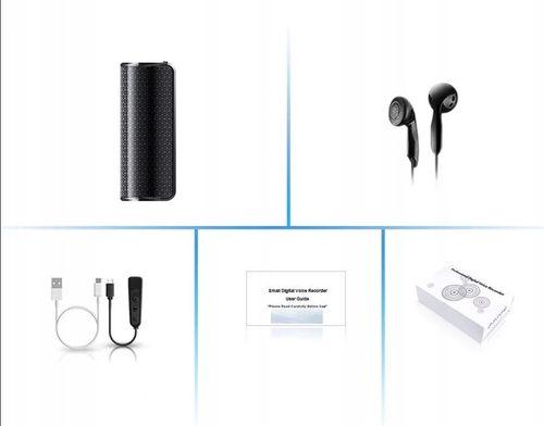 MINI DYKTAFON CYFROWY SZPIEGOWSKI PODSLUCH 500H PLUSKWA DO SAMOCHODU na Arena.pl