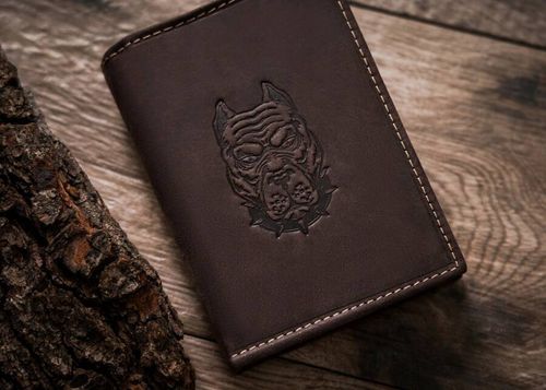 Duży skórzany portfel z indywidualnym wzorem na Arena.pl