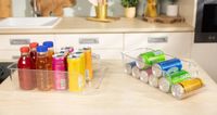 Organizer do lodówki EASYFROM Clear Cans 8.5 L + 2 x 5.4 L (3 szt.)