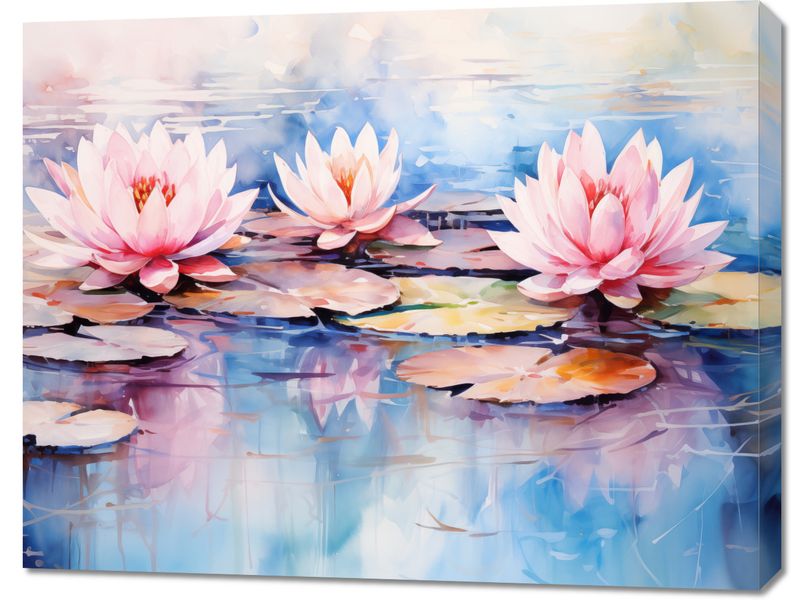 Obraz 90x70cm Spokojne Odbicia zdjęcie 1