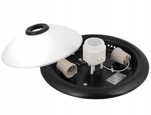 Plafon LED Lampa sufitowa Panel Czujnik ruchu i zmierzchu E27 na Arena.pl