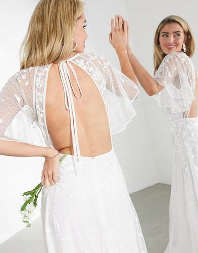 Asos Edition SUKNIA ŚLUBNA ANNIE ODKRYTE PLECY XXJ lyf S na Arena.pl