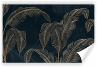 Fototapeta PREMIUM STRUKTURA ZMYWALANA NA WYMIAR tropikalne liście palmowe