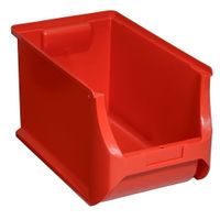 Pojemnik magazynowy czerwony - 355x205x200 mm