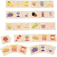 DLA NAJMŁODSZYCH  ZESTAW PUZZLI ODKRYWAJ ZWIĄZKI