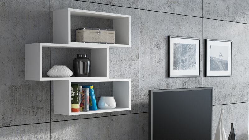 Półka wisząca Ada KOLOR BIAŁY zdjęcie 1