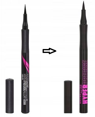 MAYBELLINE eyeliner Hyper Precise 24H Matte Black na Arena.pl