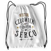 Plecak Sportowy Szkolny Dla Wiktora Syna Dziecka Z Nadrukiem Ze Zdjęciem